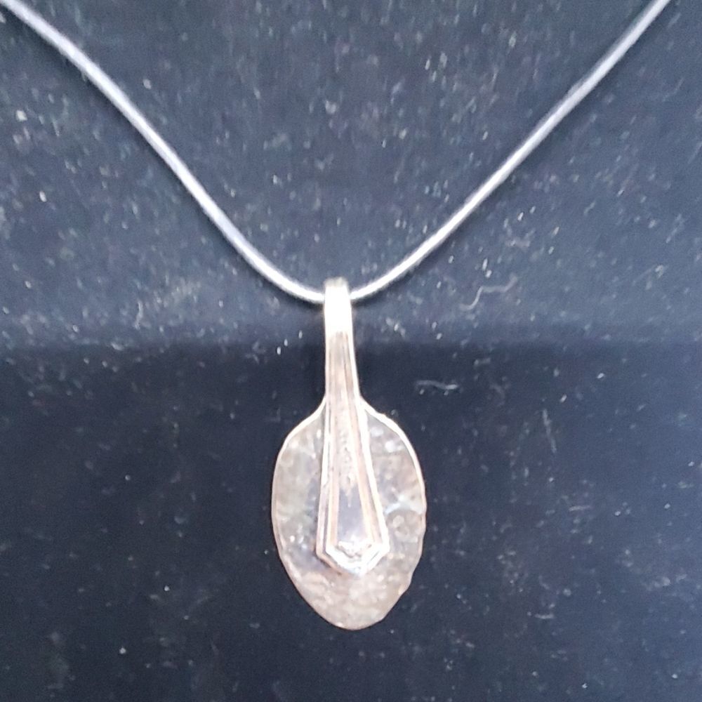 Hammered Vintagespoonnecklace